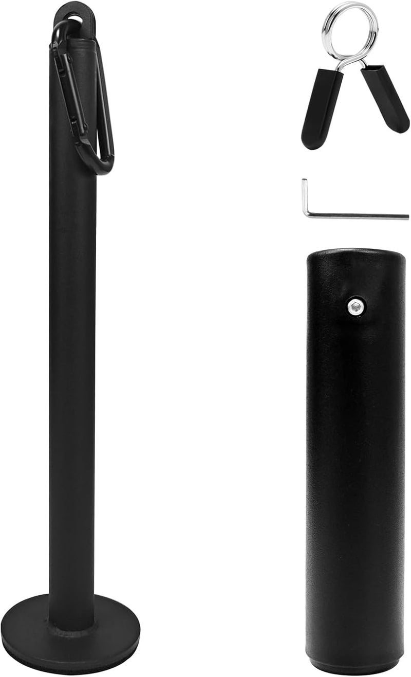 LFJ Weight Loading Pin with Carabiner fit 1 inch and 2 inch Olympic Weight Plate for Cable Pulley System LAT Pulldown - Image 1